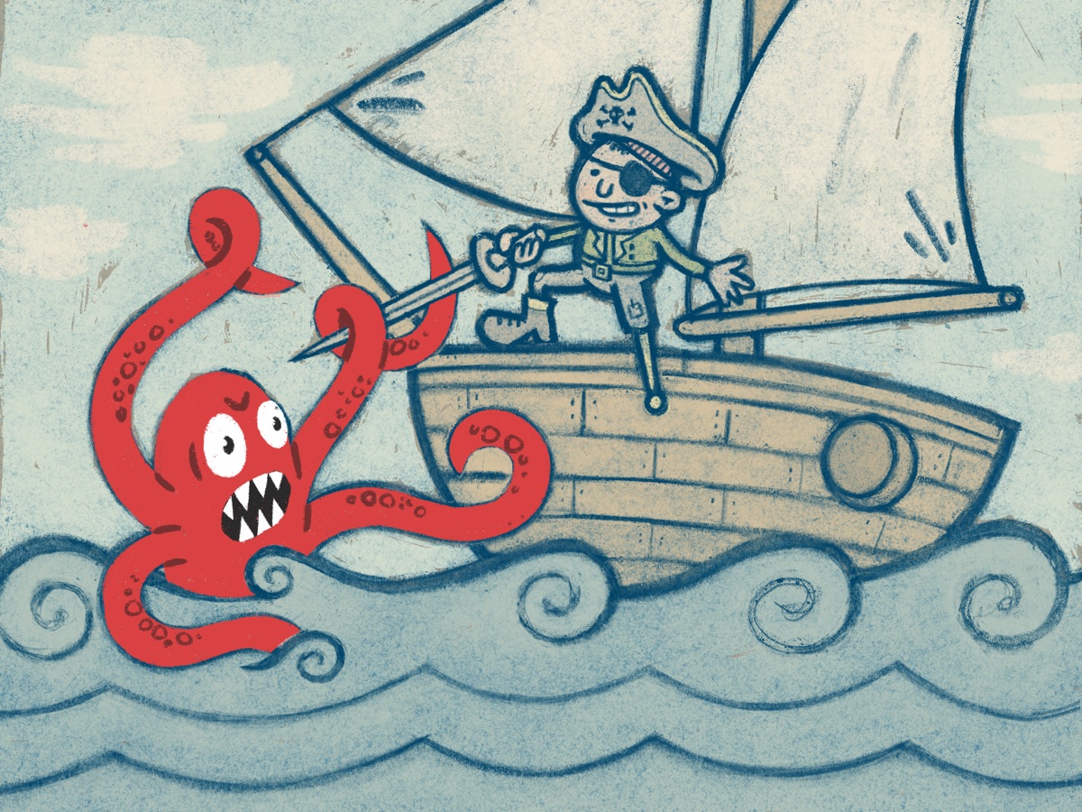 Pirate and the octopus